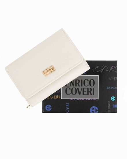Immagine di ENRICO COVERI - Portafoglio ghiaccio da donna con patta