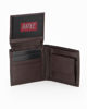 Immagine di RIFLE - Portafoglio marrone in VERA PELLE con ribaltina interna