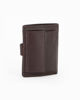 Immagine di RIFLE - Portafoglio marrone in VERA PELLE con pattina e taschino posteriore