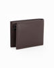 Immagine di RIFLE - Portafoglio marrone in VERA PELLE con ribaltina interna