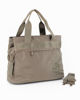 Immagine di RIFLE - Borsa a due manici taupe con tasca frontale e tre scomparti principali