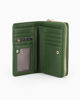 Immagine di ENRICO COVERI - Portafoglio verde da donna con due scomparti principali