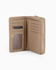Immagine di ENRICO COVERI - Portafoglio taupe da donna con due scomparti principali