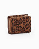 Immagine di ENRICO COVERI - Portafoglio leopardato da donna con patta e tasca posteriore