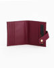 Immagine di ENRICO COVERI - Portacarte bordeaux da donna con pattina e logo