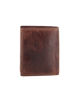 Immagine di RIFLE - Portafoglio tan in VERA PELLE da uomo con pattina e ribaltina interna
