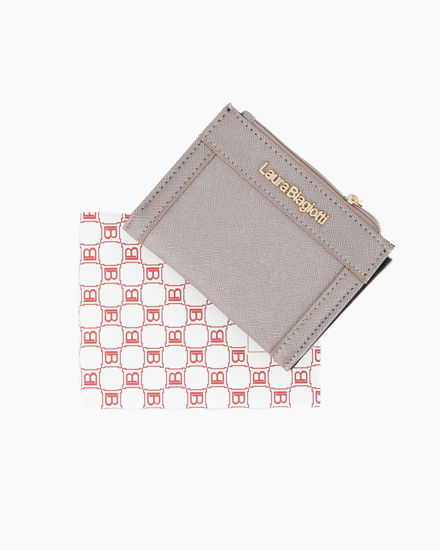 Immagine di LAURA BIAGIOTTI - Portafoglio gun da donna con pattina e taschino portamanete