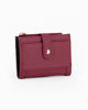 Immagine di LAURA BIAGIOTTI - Portafoglio bordeaux da donna con pattina e taschino portamanete