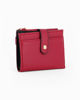 Immagine di LAURA BIAGIOTTI - Portafoglio rubino da donna con pattina e taschino portamanete