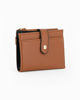 Immagine di LAURA BIAGIOTTI - Portafoglio cognac da donna con pattina e taschino portamanete