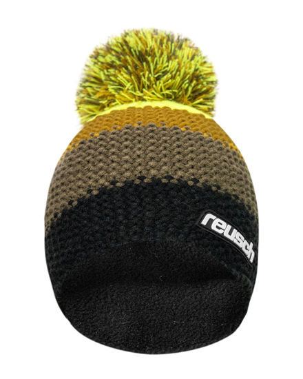 Immagine di BERRETTO ENZO BEANIE BLACK-SEA-YELLOW