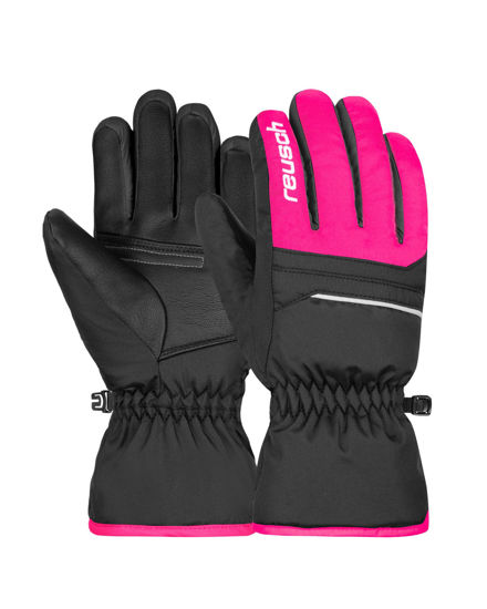 Immagine di GUANTI SCI ALAN JUNIOR BLACK-PINK