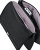Immagine di SAMSONITE - Borsa a tracolla nera con chiusura a gancio