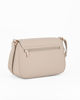 Immagine di DAVID JONES - Tracolla beige con tasca posteriore e patta con chiusura a girello