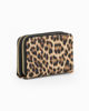Immagine di LAURA BIAGIOTTI - Portafoglio leopardato terra da donna con doppia cerniera
