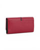 Immagine di LAURA BIAGIOTTI - Portafoglio rubino da donna con inserto in cocco sulla patta