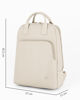 Immagine di DAVID JONES- Zaino crema con doppia tasca frontale e tasca posteriore