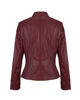 Immagine di BACHATA - GIUBBINO ECOPELLE BORDEAUX DA DONNA
