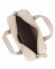Immagine di DAVID JONES - Borsa a due manici beige con tasca posteriore, tracolla removibile