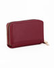 Immagine di LANCETTI - Portafoglio bordeaux da donna con doppia cerniera