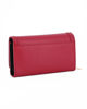 Immagine di LANCETTI - Portafoglio rubino da donna con patta