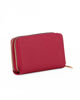 Immagine di LANCETTI - Portafoglio rubino da donna con doppia cerniera