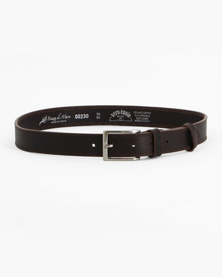 Immagine di BREZZA DI MARE - Cinta ragazzo testa moro in VERA PELLE, MADE IN ITALY