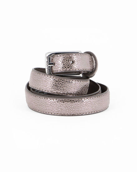 Immagine di SOLO SOPRANI - Cinta piombo da donna con fodera in VERA PELLE