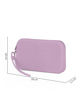 Immagine di RIFLE - Pochette lilla in silicone con polsiera