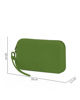 Immagine di RIFLE - Pochette verde militare in silicone con polsiera