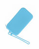 Immagine di RIFLE - Pochette azzurra in silicone con polsiera