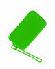 Immagine di RIFLE - Pochette verde in silicone con polsiera