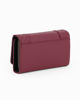 Immagine di LAURA BIAGIOTTI - Portafoglio bordeaux da donna con patta loggata