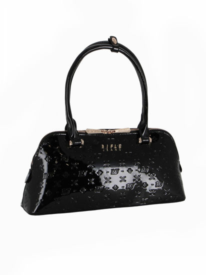 Immagine di RIFLE - Borsa due manici nera logata