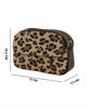 Immagine di RIFLE - Tracolla leopardata con tre scomparti principali e tasca frontale