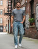 Immagine di JACK&JONES - JEANS ALEX CARGO BLUE DENIM DA UOMO