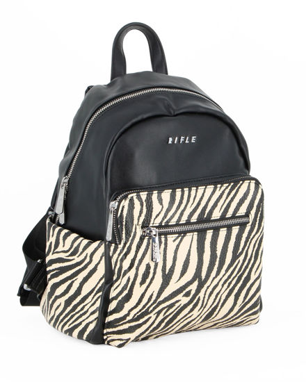 Immagine di RIFLE - Zaino zebrato con tasche frontali e laterali