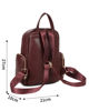 Immagine di RIFLE - Zaino bordeaux multitasche