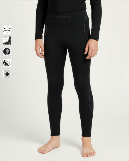 Immagine di LEGGINGS INTIMO TERMICO JR BLACK