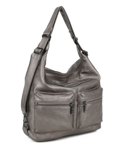 Immagine di NARDINI - Borsa/Zaino canna fucile con due scomparti principali, tre tasche frontali e una posteriore