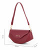Immagine di RIFLE - Minibag bordeaux con patta e tracolla removibile
