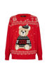 Immagine di MAGLIA MANICA LUNGA ORSO NATALE