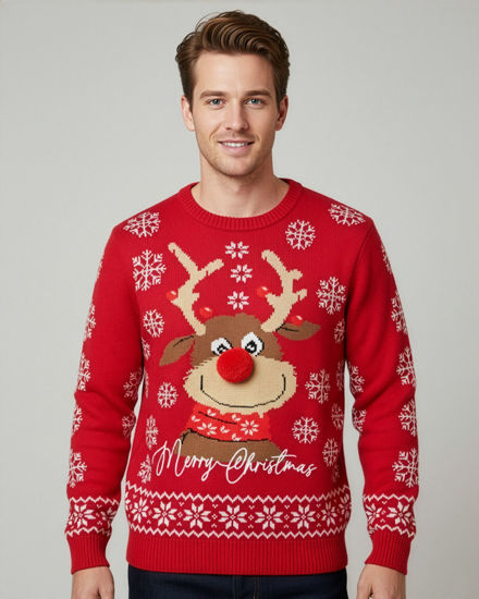 Immagine di UOMO MAGLIA MANICA LUNGA RENNA