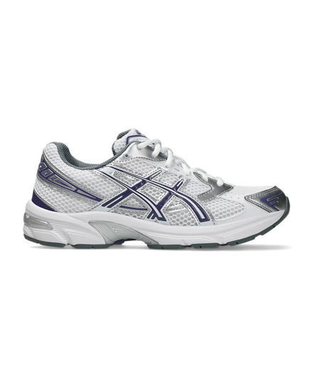 Immagine di ASICS - SCARPA GEL-1130 BIANCA CON DETTAGLI VIOLA - 1202A164-122
