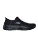 Immagine di SKECHERS - GO WALK FLEX - MALI - Sneakers nera da donna con soletta ammortizzata in memory foam
