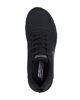 Immagine di SKECHERS - BOBS B FLEX LO - COOL EASE - Sneakers nera da donna con soletta ammortizzata in memory foam