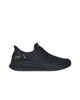 Immagine di SKECHERS - BOBS SQUAD 4 - KEY LOOK - Sneakers nera da donna con soletta ammortizzata in memory foam