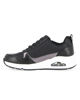 Immagine di SKECHERS - UNO - METALLIC SLIDERS - Sneakers nera da donna  con zip laterale