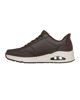 Immagine di SKECHERS - UNO - BANKSIA LUXE - Sneakers cioccolato da uomo con tomaia in duraleather