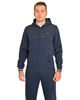 Immagine di KEY UP - FELPA BLU DA UOMO  FULL ZIP E CAPPUCCIO